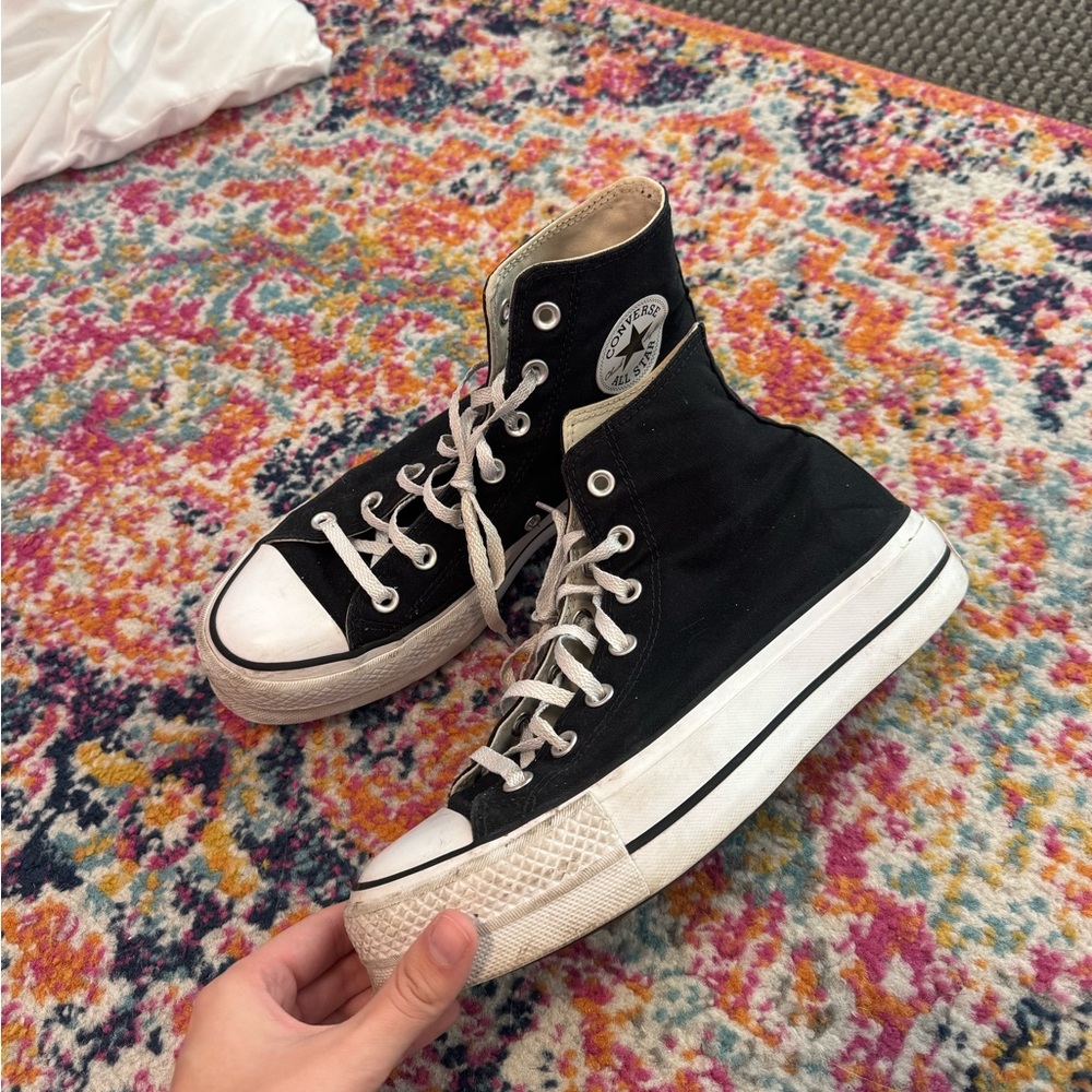 Hightop platform Converse